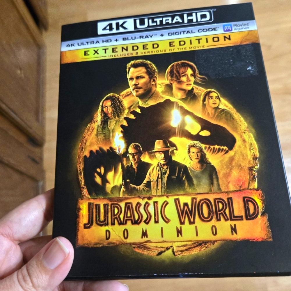 Jurassic World Dominion 4K Ultra HD Blu-ray